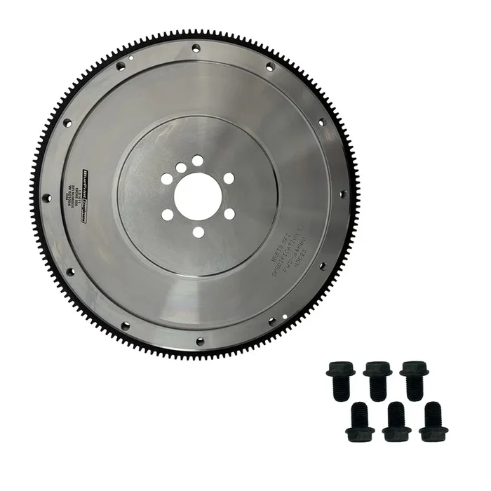 168-Tooth Nodular Iron Flywheel – 6-Bolt Crank – 11″ or 12″ Clutch – GM LS Compatible