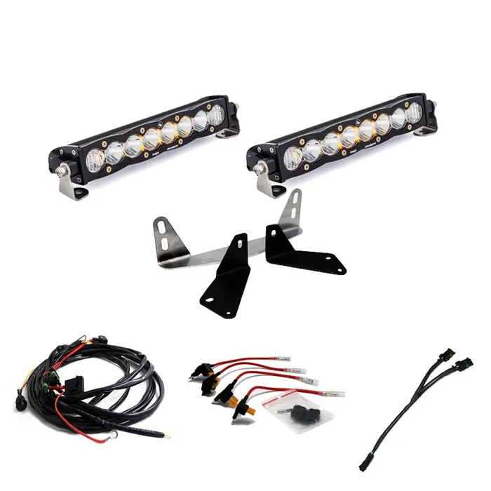 18-20 Ford F-150 Grille Mount Kit Dual 10 Inch S8 Driving/Combo