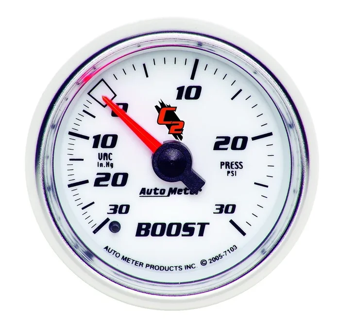 2-1/16″ Boost/Vacuum, 30 In Hg/30 Psi, C2