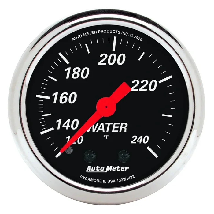 2-1/16″ Water Temperature, 120-240 °F, Designer Black