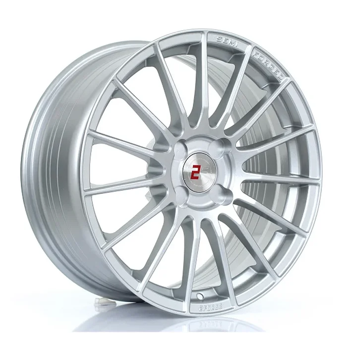 2FORGE Wheels ZF1 17×8 4×114 ET10-58 SILVER 7.6kg
