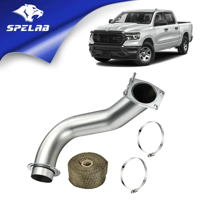 3.5‘‘ Downpipe Exhaust For 2017-2025 L5P 6.6L Duramax Diesel SPELAB