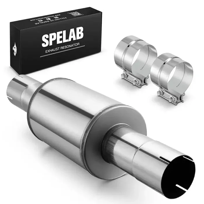 4‘‘/5‘‘ Stainless Steel Diesel Muffler For Dodge Ram Diesel Duramax Powerstroke SPELAB