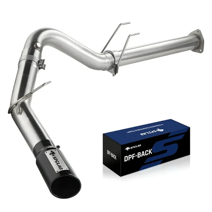 4‘‘ DPF Back Exhaust Single Side Exit 2011-2016 6.7L Powerstroke Ford F250 F350 F450