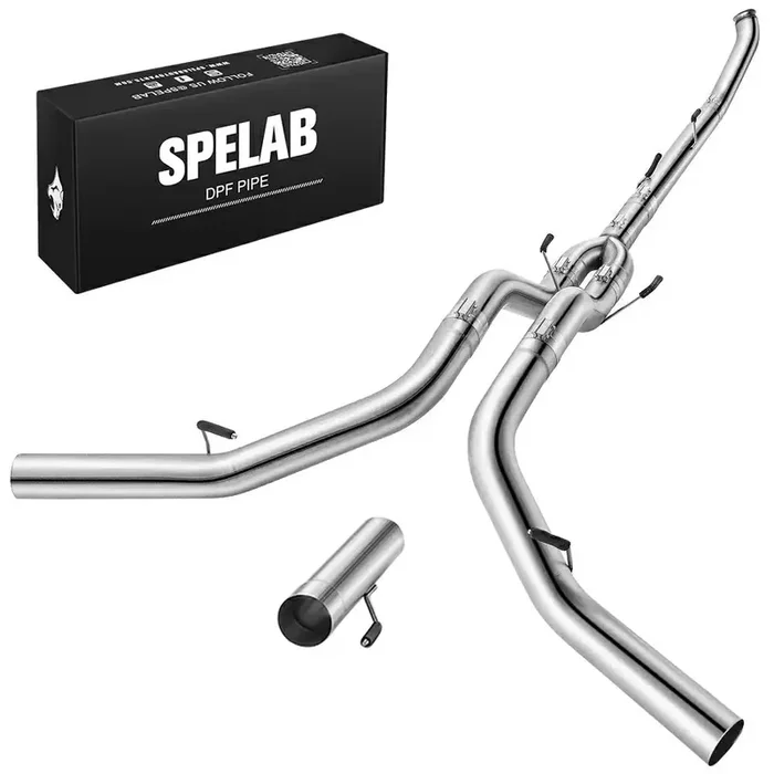 5″ Turbo Back Duals DPF Delete for 2013-2018 Dodge Ram 2500/3500 6.7L Diesel SPELAB