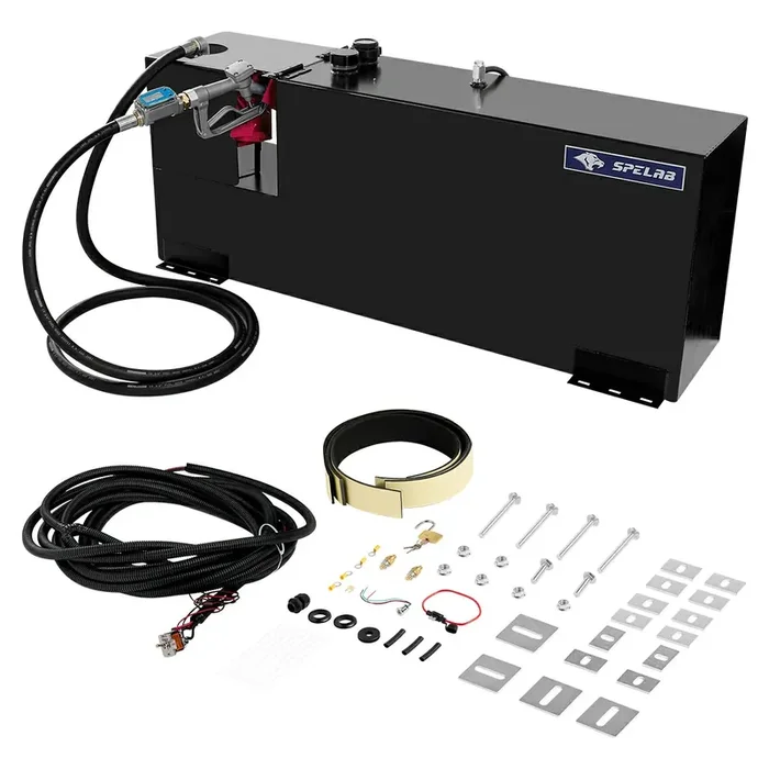 50 Gallon Fuel Transfer Tank for Gas Diesel Kerosene SPELAB