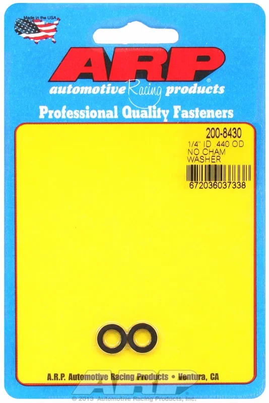 “1/4″”ID .440″”OD no chamfer black washers”