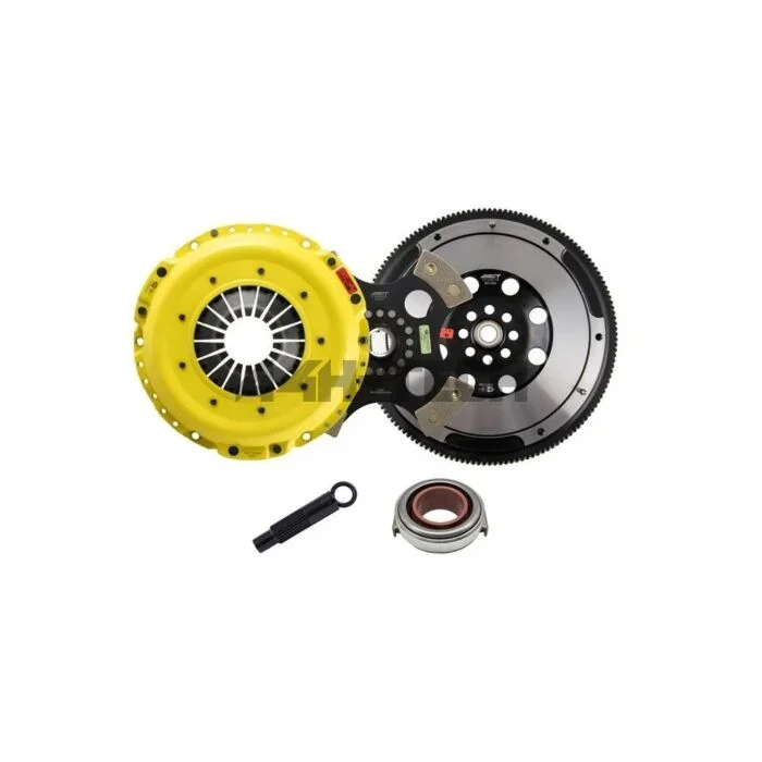 ACT Heavy Duty 4-puck rigid ceramic Disc clutch kit + flywheel (Honda Civic 2015+ Type R Turbo FK2/FK8/FL5)