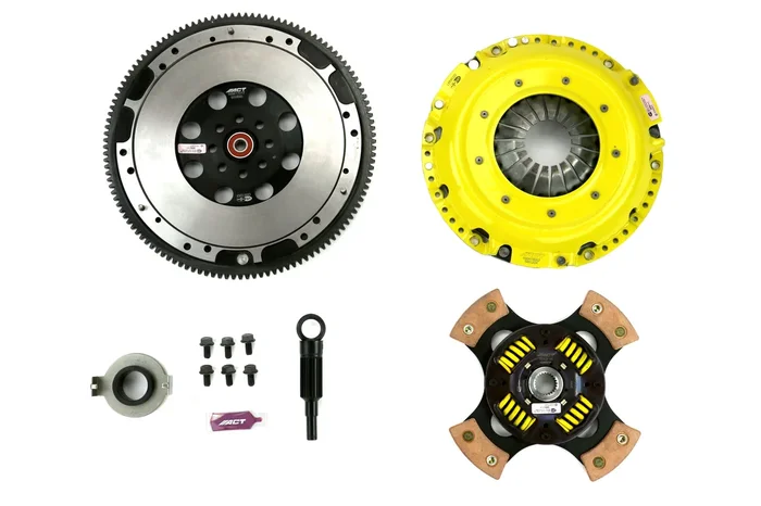 ACT XT Race Sprung 4 Pad Clutch Kit w/ Flywheel – 2015-2021 Subaru WRX / 2006-2008 Forester / 2006-2014 Impreza