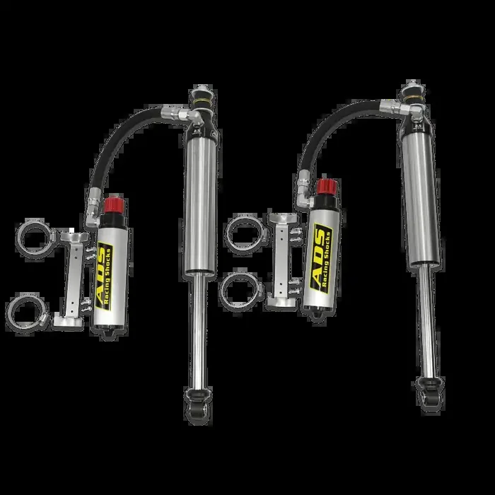 ADS Direct Fit – 1999-2006 Toyota Tundra 2WD/4WD – 2.5 in. Rear Shocks – Remote Reservoir – Compression Adjuster – For Use with Full Leaf Pack Replacement 2-3 in. Lift