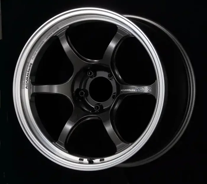 Advan RG-D2 18×9.5 +35 5-114.3 Machining & Black Gunmetallic Wheel
