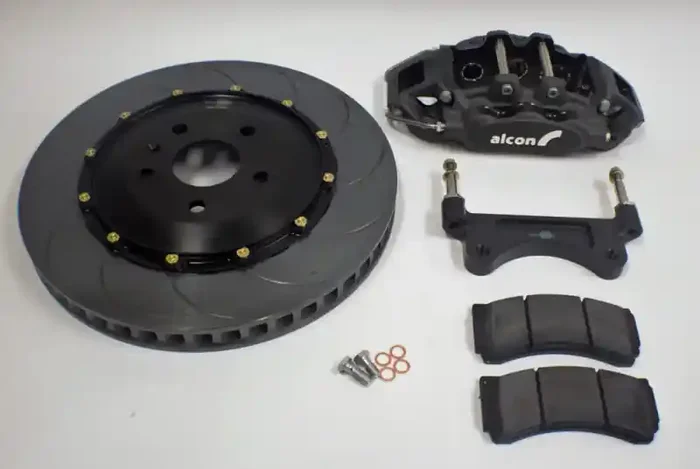 Alcon Chevrolet Corvette C8 (OEM Wheels) 6 Piston 380x36mm Front Street Kit – Anodized