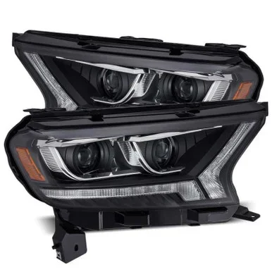 AlphaRex Ranger LUXX-Series LED Projector Headlights – Black (2019-2023)