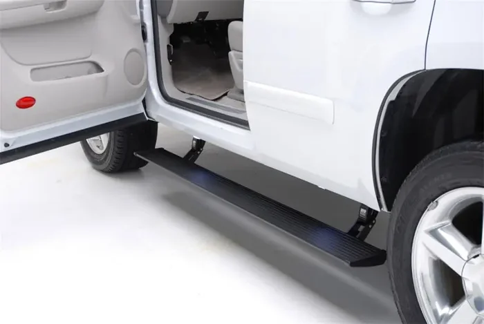 AMP Research 19-22 Ram 1500 All Cabs PowerStep Plug N Play – Black (Incl OEM Illumination)