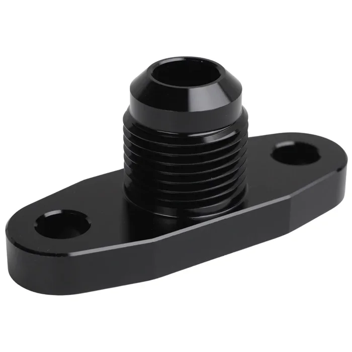 AN10 oil return flange Aluminum CC51