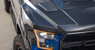Anderson Composites Raptor Carbon Fiber Universal Hood Vents (2017-2020)
