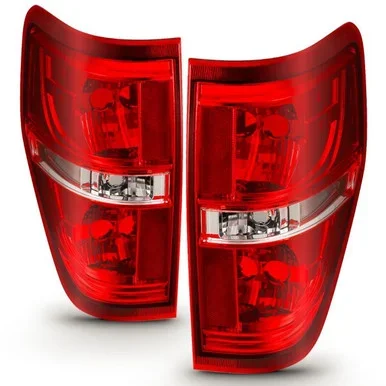 Anzo F-150 Euro Taillight Red/Clear w/o Bulb (2009-2014)