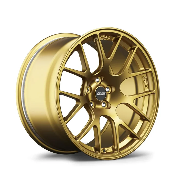Apex Race Parts EC-7R Forged Satin Gold 18×9.5 +40 5×100 (Single Wheel) – 2013-2024 Subaru BRZ / Scion FR-S / Toyota GR86 / 2014-2018 Subaru Forester