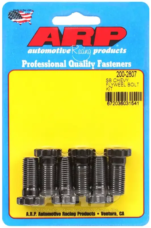 ARP 1987+ Chevrolet Small Block Rear Seal Flywheel Bolt Kit – 6 Pieces