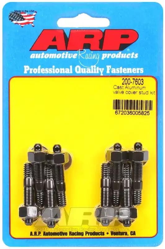 ARP Cast Aluminum Valve Cover Stud Kit – 1/4in x 20 1.5in OAL