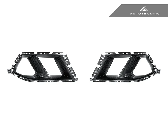 AutoTecknic – Dry Carbon Front Bumper Lower Vent Set – BMW G8X M3/M4