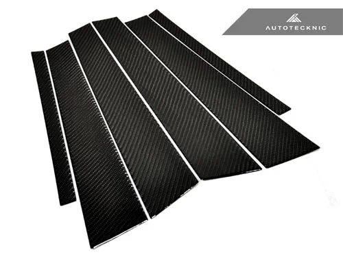 AutoTecknic Carbon Fiber B & C Pillar Covers – BMW F30 3-Series Sedan