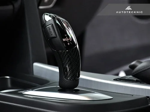 AutoTecknic Carbon Fiber Gear Selector Cover – BMW (Automatic Transmission Equipped Only)