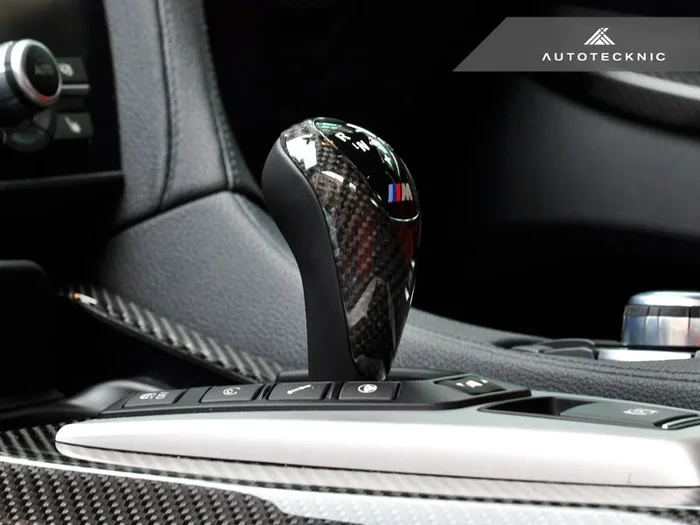 AutoTecknic Carbon Fiber Gear Selector Cover – F87 M2 | M2 Competition