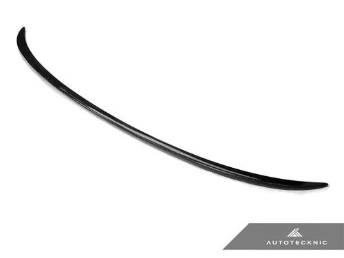 AutoTecknic Carbon Fiber Trunk Lip Spoiler – BMW E90 3-Series Sedan
