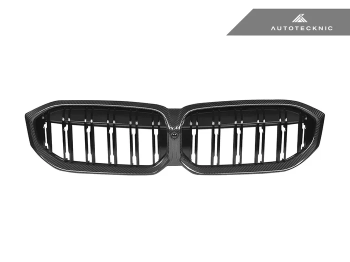 AutoTecknic Dry Carbon Fiber Dual-Slat Front Grille – G20 3-Series LCI