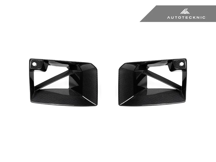 AutoTecknic Dry Carbon Front Bumper Lower Vent Set – G87 M2
