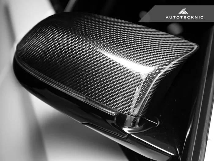 AutoTecknic Replacement Carbon Fiber Mirror Covers – F85 X5M | F86 X6M