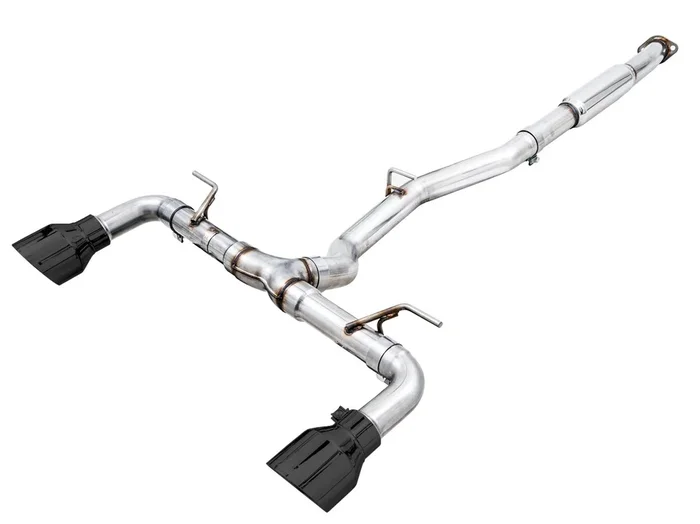 AWE Track Edition Exhaust (Diamond Black Tips) – 2013-2016 Scion FR-S / 2013-2024 Subaru BRZ / 2017-2020 Toyota 86 / 2022-2024 GR86