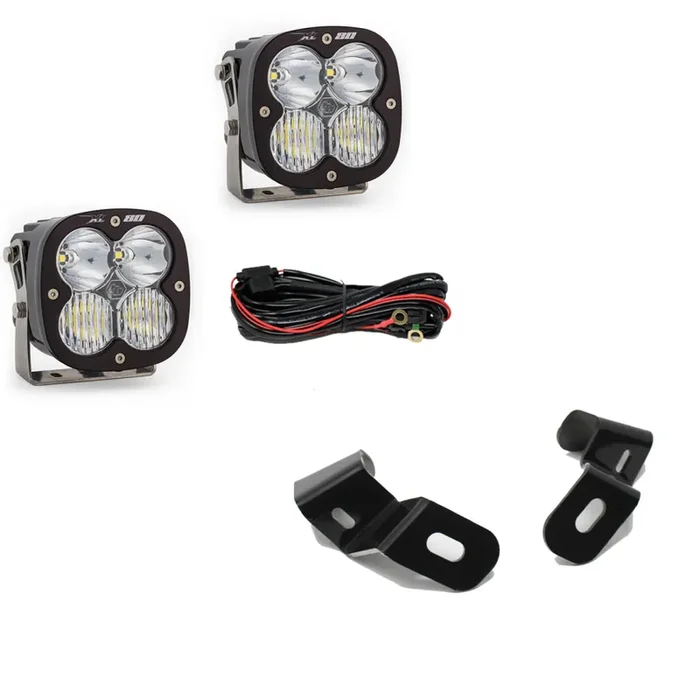 Baja Designs Dodge Ram LED Light Pods For Ram 2500/3500 19-On A-Pillar Kits XL 80 Driving Combo – 448041