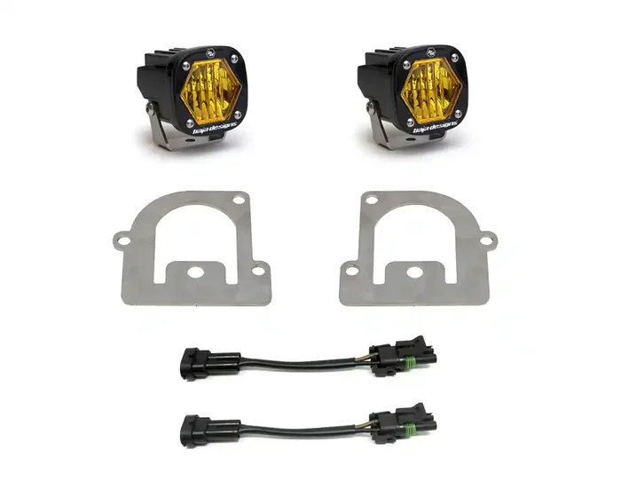 Baja Designs Ford Bronco Sport S1 Fog Light Kit Amber W/C – 447683