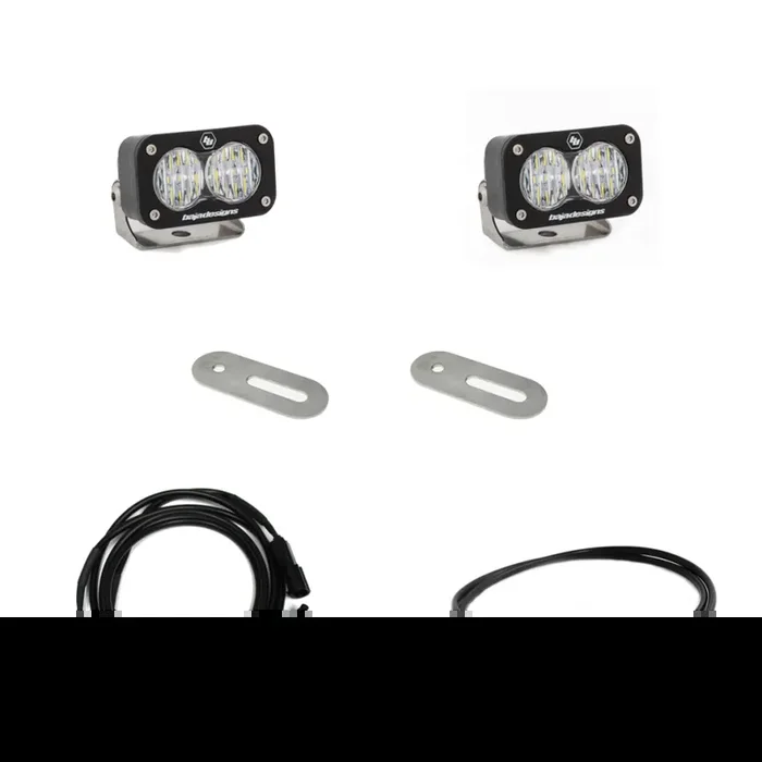 Baja Designs Ford Super Duty 17-On LED Light Kit Reverse Kit w/Upfitter – 447733UP