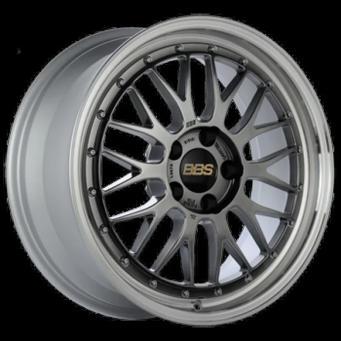 BBS LM 18×8 5×114.3 ET40 Diamond Black Center / Machined Lip Wheel -82mm PFS/Clip Required
