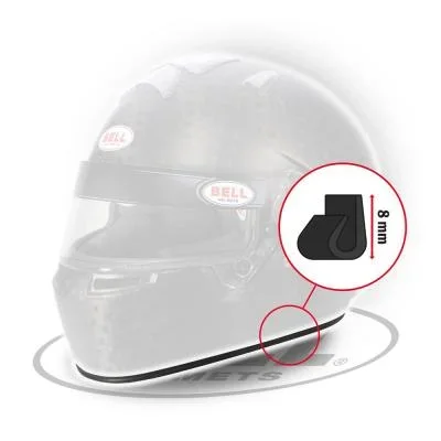 Bell Helmet Rubber Edge Moulding Thin (1 Metre)