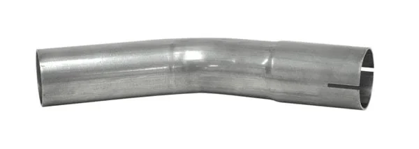 Bent exhaust tube 30° 3,5″ Stainless (89mm)