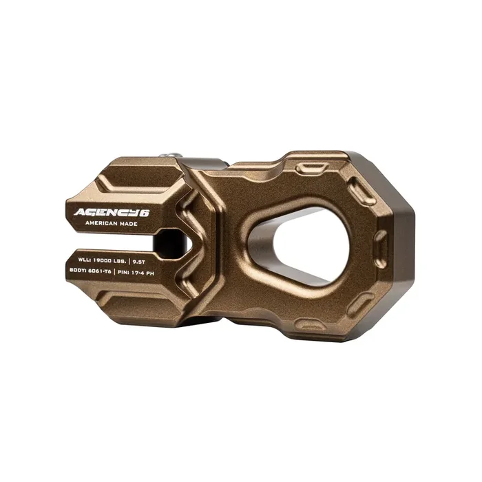 Billet Winch Shackle – Bronze