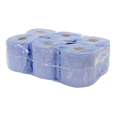 Blue Paper Towel Roll – 2 Ply 6 Pack