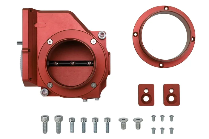 Boomba Racing 75mm DBW Throttle Body (Red) – 2004-2021 Subaru STI