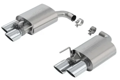 Borla Mustang GT w/ Active Exhaust S-Type Axle-Back Exhaust (2018-2023)
