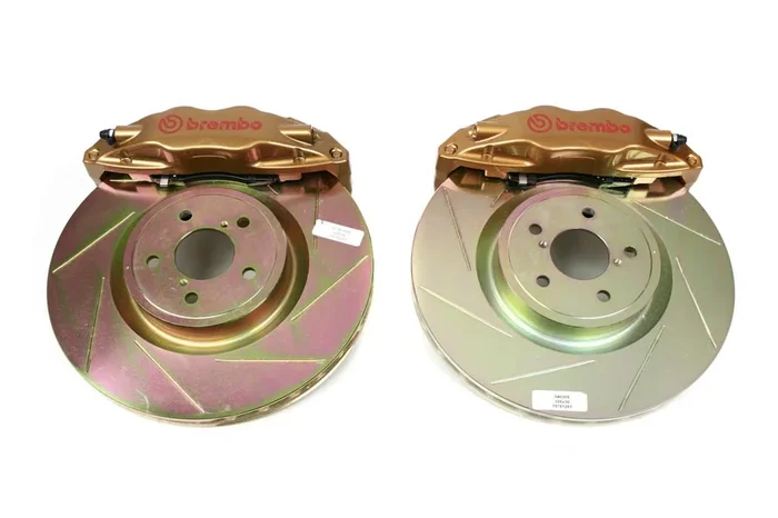 Brembo OE Gold Front Brake Kit – 2002-2014 Subaru WRX