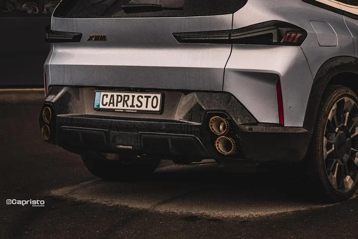Capristo Valved Exhaust System with Anodized/ Wicrom Tips – BMW XM
