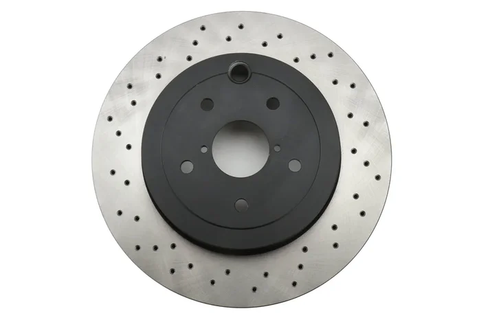 Centric Premium OE Style Drilled Brake Rotor Pair Rear – 2018-2021 Subaru STI