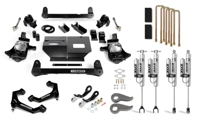 Cognito Motorsports Truck 6-Inch Performance Lift Kit with Fox PSRR 2.0 Shocks for 11-19 Silverado/Sierra 2500/3500 2WD/4WD – 110-P0969