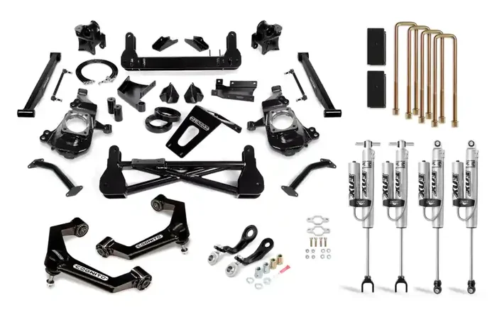Cognito Motorsports Truck 7-Inch Performance Lift Kit with Fox PSRR 2.0 Shocks For 20-22 Silverado/Sierra 2500/3500 2WD/4WD – 110-P1033