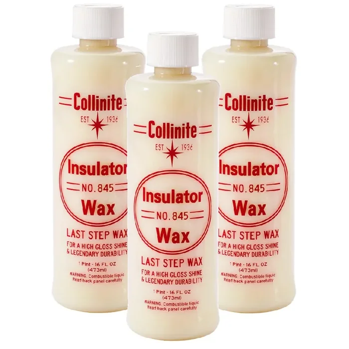 Collinite 845 Automotive Insulator Wax Last Step Liquid Wax (3 Pint)
