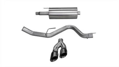 Corsa F-150 5.0L Sport Cat-Back Twin Tip – Black (2015-2023)